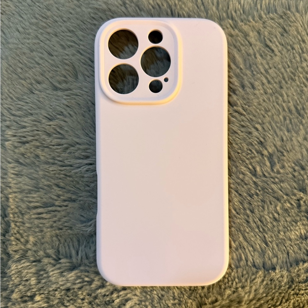 iPhone 16 Pro Pink Case with 3 Screen Protectors- NEW